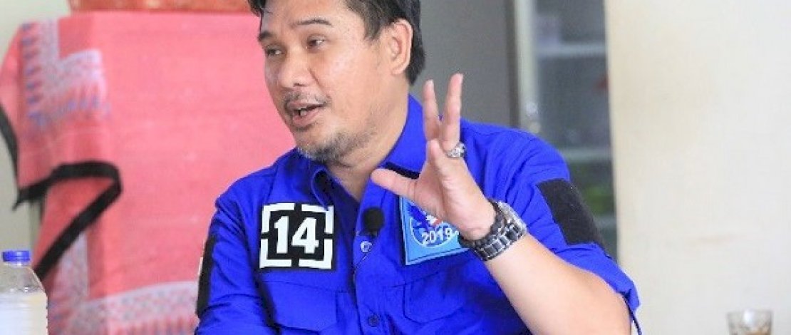 Ketua Partai Demokrat Kota Makassar, Adi Rasyid Ali 
