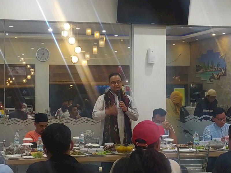 Ditanya Soal Pilpres di Makassar, Anis Bilang Jangan Adzan Sebelum Waktunya
