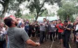 Lewat Outbound, Perkuat Kekompakan Relawan PMI Sulsel 