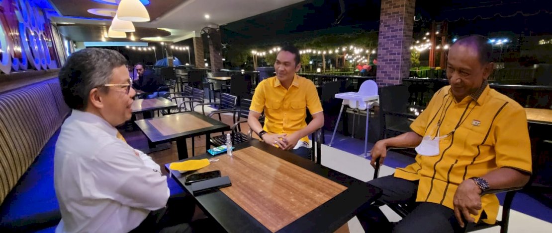 Taufan Pawe Bahas Kemaslahatan Umat Bareng Presidium KAHMI 