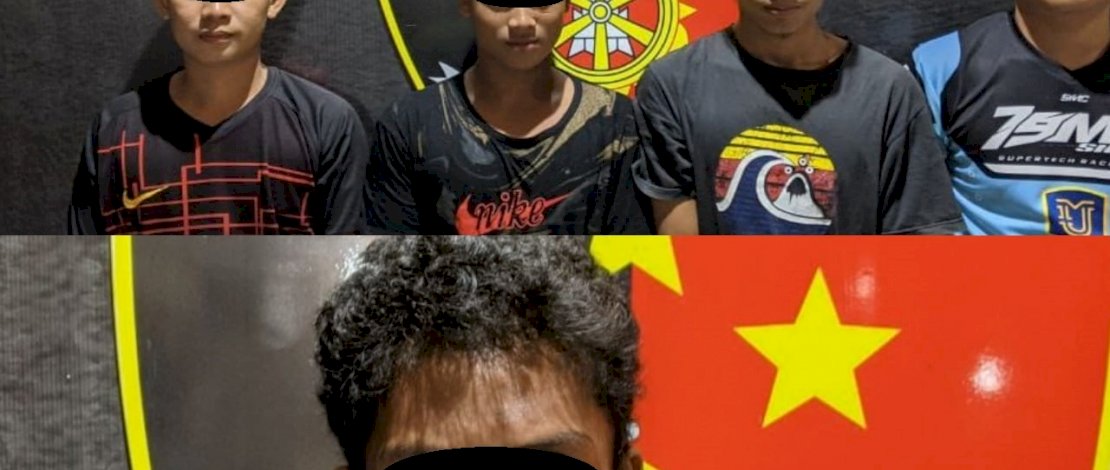 Polres Palopo Ringkus Lima Pelaku Pembusuran 