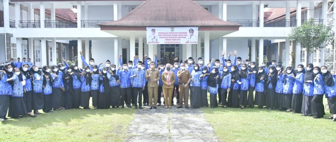 150 CPNS di Lutra Terima SK 100 Persen
