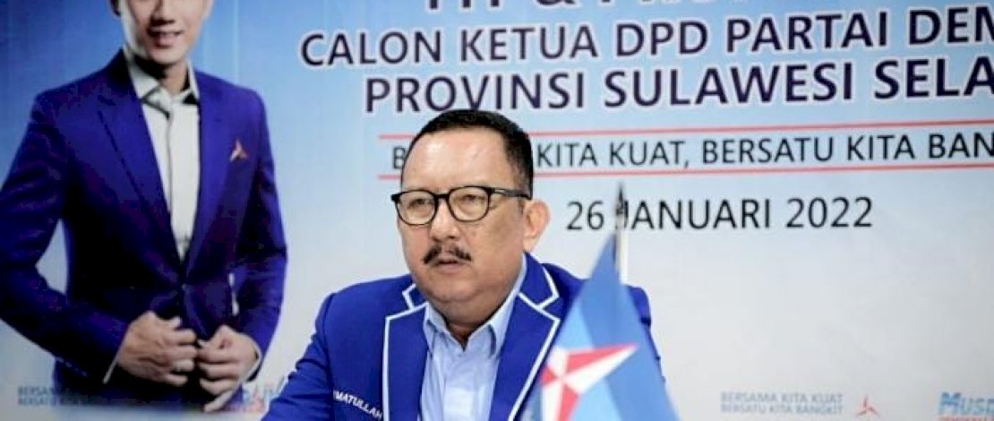 DIPUJI. Ni’matullah Erbe saat mengikuti uji kepatutan dan kelayakan dari Tim 3 DPP dari Sekretariat DPD Partai Demokrat Sulsel. DIPUJI. Ni’matullah Erbe saat mengikuti uji kepatutan dan kelayakan dari Tim 3 DPP dari Sekretariat DPD Partai Demokrat Sulsel.