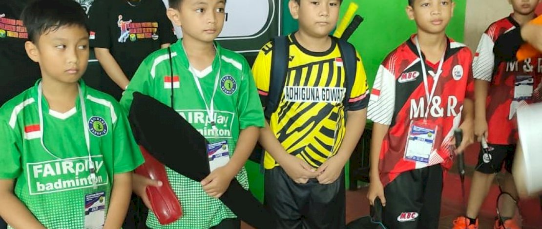 Sebanyak 262 atlet dari berbagai club di Sulsel mengikuti kejuaraan Bulu Tangkis Provinsi Sulsel Cup 2022.