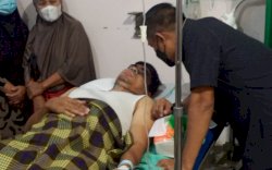 Kapolres Jeneponto Jenguk Ipda Uji Korban Tabrak Lari Debt Collector 