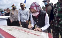 Tugu Keserasian Sosial Kemensos Kini Hadir di Seko