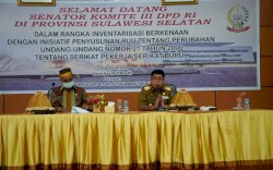 Kunker ke Sulsel, Wakil Ketua Komite III DPD RI Minta Masukan Soal Serikat Pekerja