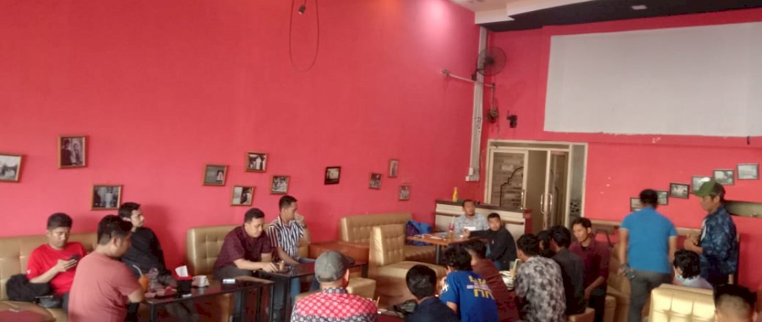 Pertemuan KNPI dan Dispora Kota Makassar.