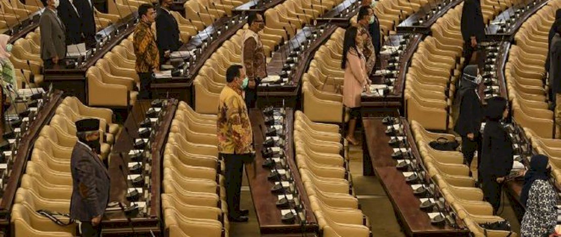98 Orang di DPR RI Positif Terinfeksi Virus Corona, DPR Lockdown Hingga 18 Februari