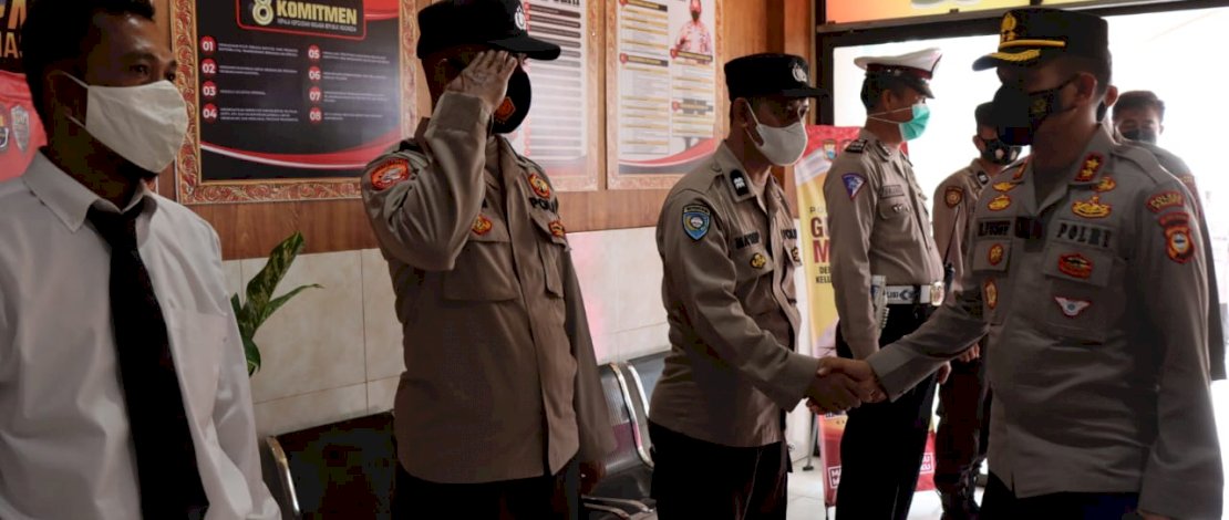 Lakukan Pemetaan Wilayah Rawan Tindak Pidana, Kapolres Palopo Minta Penjagaan Polsek Ditingkatkan