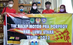 Indah Putri Indriani Lepas Dua Pembalap Muda Wakili Luwu Utara Berlaga Di Praporprov Sulawesi Selatan