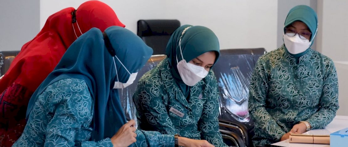 Dorong Vaksinasi Usia 6-11 Tahun, TP PKK Gowa Siap Libatkan Seluruh Kader 