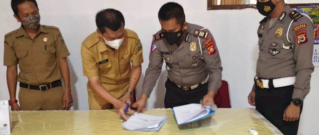 Disdikbud dan Satlantas Polres Takalar Teken MoU, Terapkan Kurikulum Lalulintas