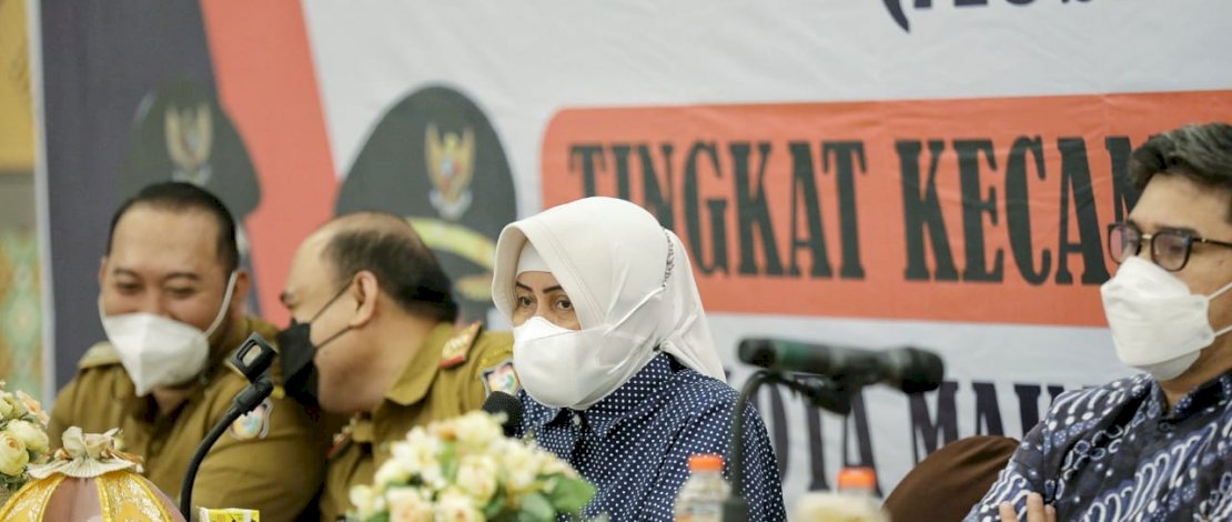 Ketua Forum Multi Sektor  (FMS) Percepatan Eliminasi Tuberkulosis (TB), Indira Jusuf Ismail, menghadiri Musrenbang Kecamatan Panakkukang, yang di gelar di Hotel Max One, Senin, 7 Februari 2022.