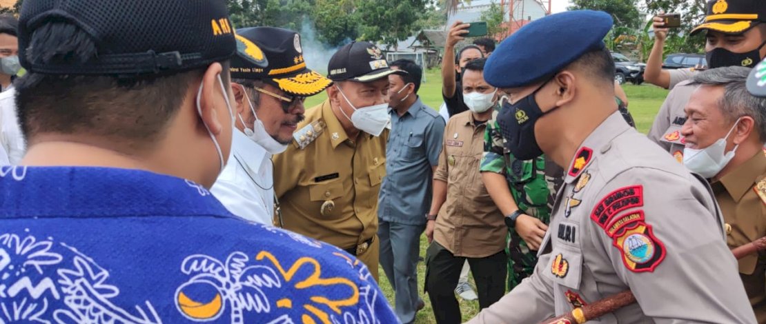 Turut Sambut Kunjungan Mentan RI di Bumi Arung Palakka, Ini Harapan Danyon Brimob Bone