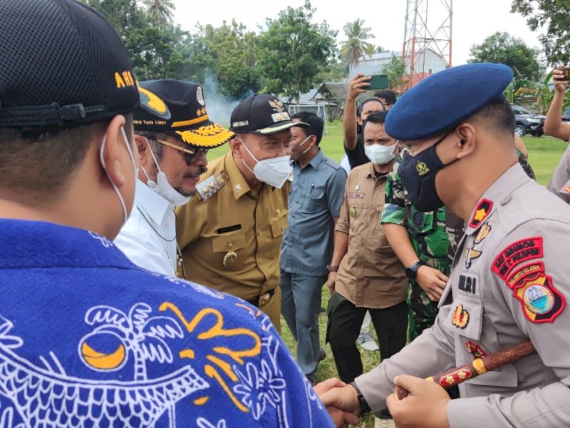 Turut Sambut Kunjungan Mentan RI di Bumi Arung Palakka, Ini Harapan Danyon Brimob Bone