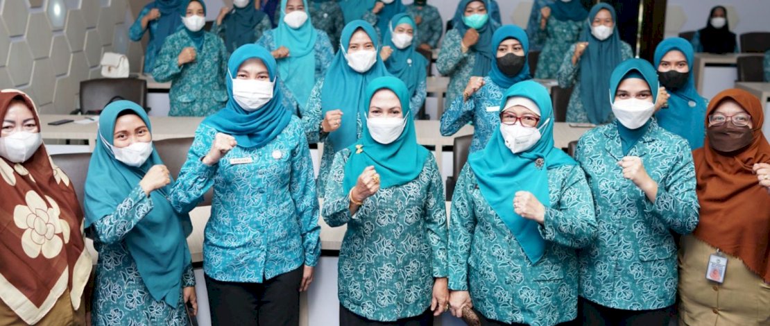 TP PKK Kabupaten Gowa Bentuk Kader Pro Sehat Kendali Covid-19