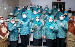 TP PKK Kabupaten Gowa Bentuk Kader Pro Sehat Kendali Covid-19