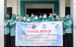 Peringatan hari jadi Takalar ke-62, TP PKK Takalar gebrak masker jilid 2