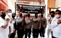 Tim Sikum Polrestabes Makassar, Beri Penyuluhan Hukum ke Tahanan