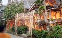 Kerugian Capai Rp 800 Juta, Empat Unit Rumah di Rumbia Hangus Terbakar