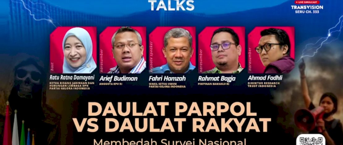 Pemilu 2024 Hadapi Ancaman Serius, Fahri Hamzah: Daulat Rakyat Melemah, Oligarki Mencengkam