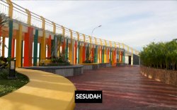 Lagi, Taufan Pawe Sulap Anjungan Cempae Kota Parepare 