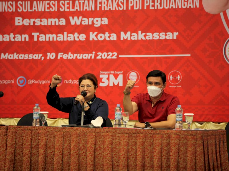 Reses V, RPG Hadirkan Anggota DPR RI Komisi VIII di Hotel Claro Makassar