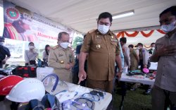 Di PT Vale, Abdul Hayat Ingatkan Pandemi Jangan Sampai Turunkan Semangat Penerapan Standar K3