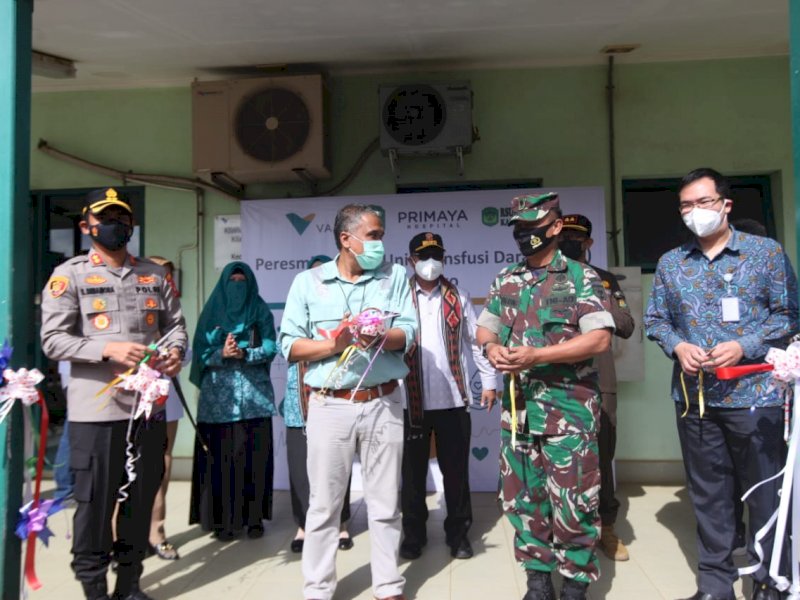 Gerai Unit Transfusi Darah Sorowako Diresmikan, Bupati Lutim: Terima Kasih PT Vale