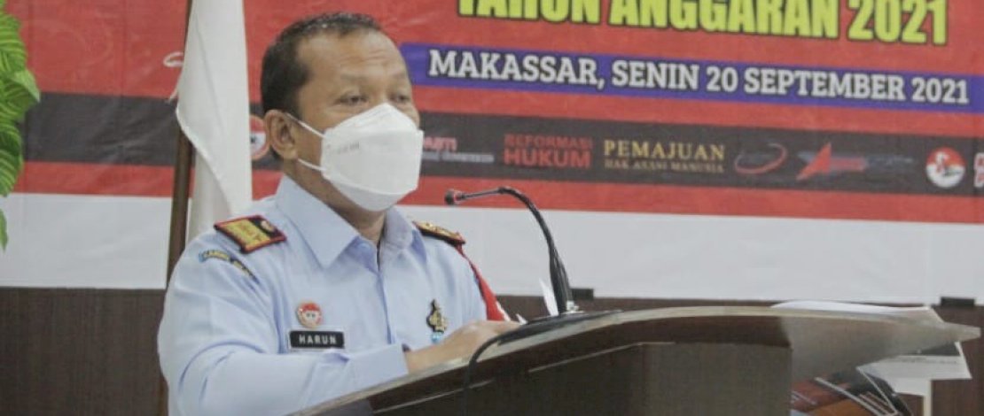 Kakanwil Kemenkumham Sulsel, Harun Sulianto/Ist
Kakanwil Kemenkumham Sulsel, Harun Sulianto/Ist