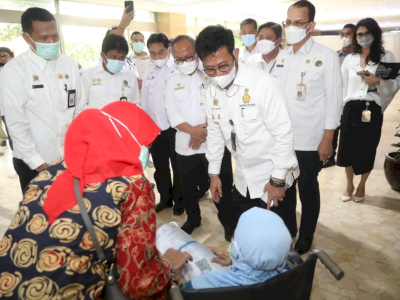 Kementan Buka Vaksin Booster, SYL: Kita Bantu Negara Putus Penyebaran Omicron