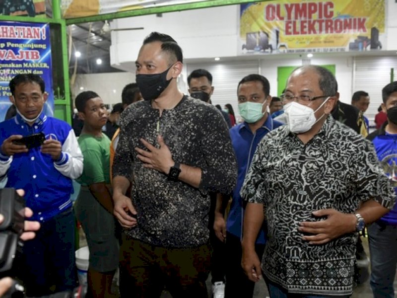 Makassar 'Membiru' Sambut AHY, Direktur LJI: Tanda Demokrat Mulai Bangkit