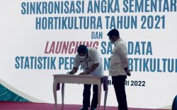 Menteri Pertanian Luncurkan Satu Data Statistik Pertanian Hortikultura