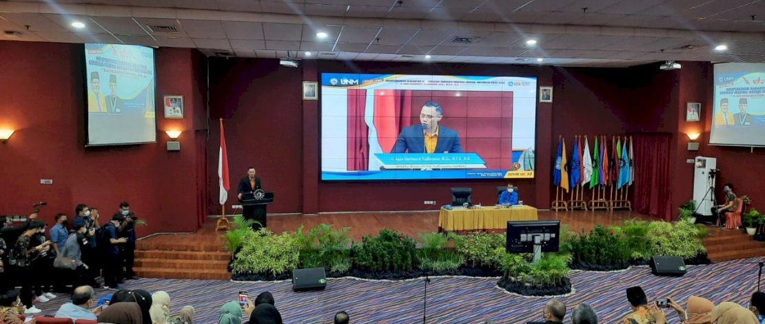 Direktur Eksekutif The Yudhoyono Institute, Agus Harimurti Yudhoyono (AHY) saat memberikan kuliah umum di Universitas Negeri Makassar (UNM)/Ist Direktur Eksekutif The Yudhoyono Institute, Agus Harimurti Yudhoyono (AHY) saat memberikan kuliah umum di Universitas Negeri Makassar (UNM)/Ist