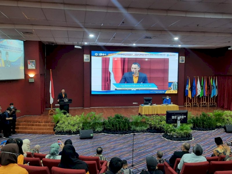 AHY Beri Kuliah Umum di UNM, Menuju Indonesia Emas 2045