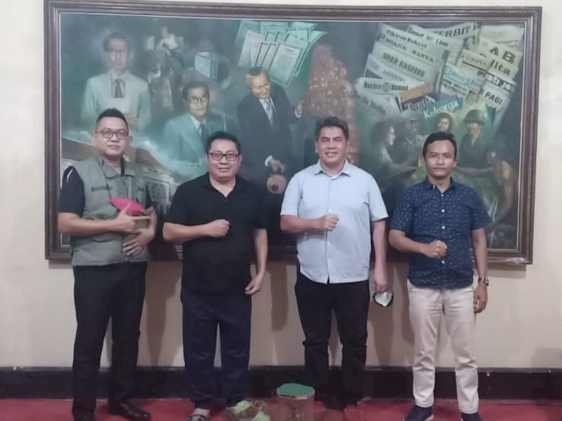 Sandi Nayoan dan SMSI Diskusi Terkait Hukum dan Kebhinnekaan Dalam Dunia Media