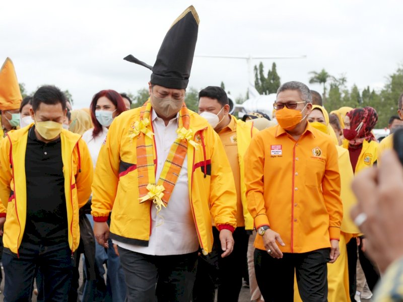ARB Pasang Badan, Kader Golkar Sulsel Solid Menangkan Airlangga di Pilpres