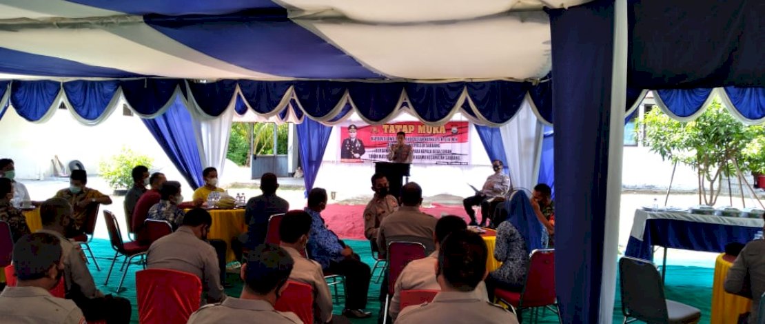 Kepala Kepolisian Resor (Kapolres) Kabupaten Luwu Utara, AKBP Alfian Nurnas melakukan kunjungan kerja (Kunker)