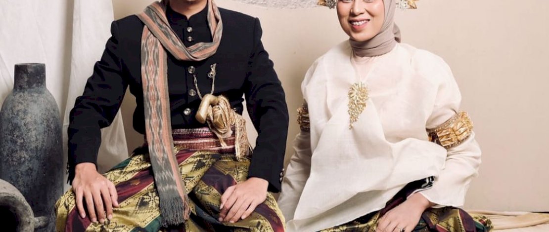 Fujianto Manati  juru bicara  Muh Thahar Rum- Rahmat Laguni No 1 tim Rumah Kita kini resmi melepas masa lajang/Ist