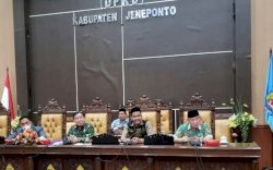 Bahas Bantuan Rp 3,5 M, Imam Taufiq Bohari Pimpin Rapat Kunker Tim Banggar DPRD Sulsel di Jeneponto 