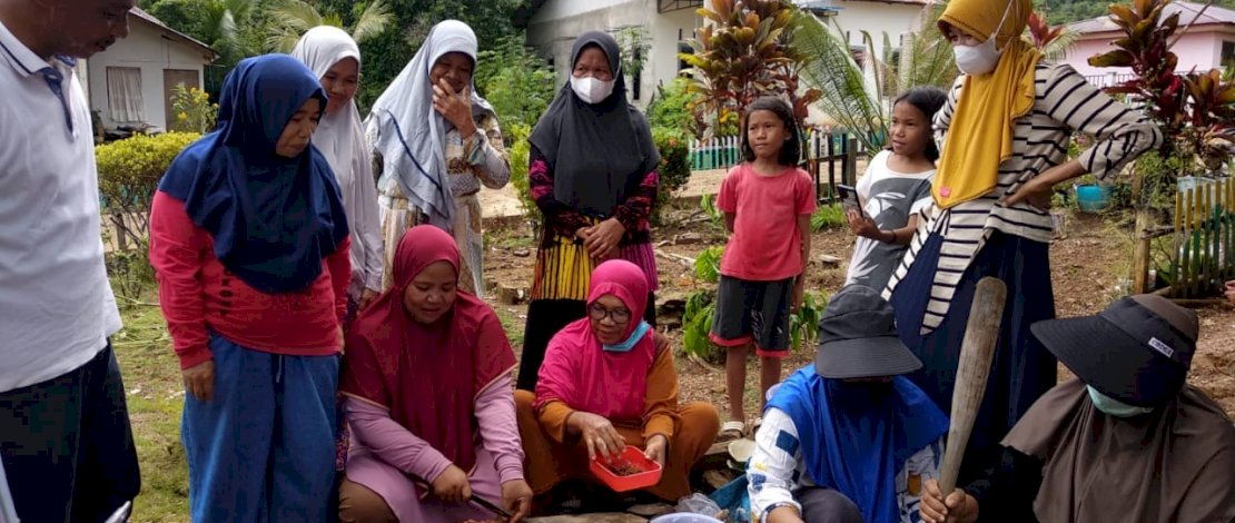 PT Vale memberikan kontribusi bagi masyarakat.Salah satunya dengan menggelar kegiatan pelatihan berbasis pemberdayaan/iST
