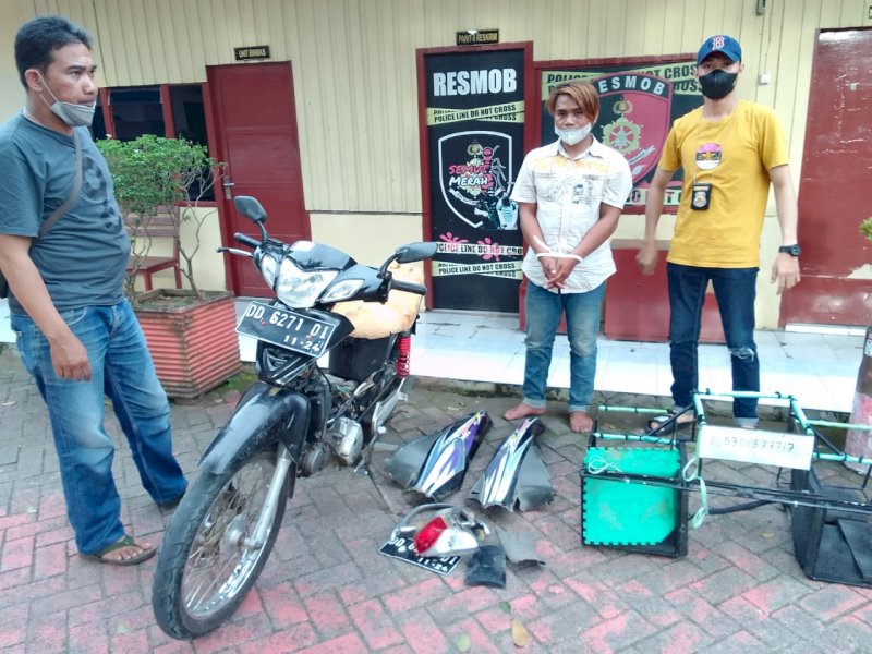 Gelapkan Motor, Pria Pengantar Galon di Makassar Dipolisikan Majikan