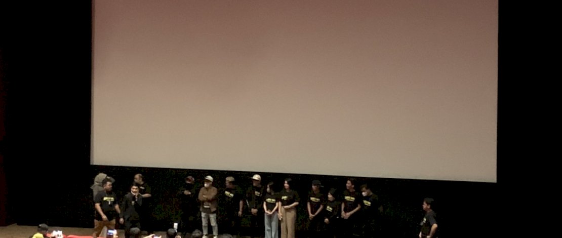 Launching Film Ambo Nai di XXI Mall Pannakukang, Senin (21/2/2022).