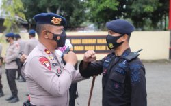 Misi di Bumi Cendrawasih Usai, 1 SST Brimob Bone Kembali Ke Mako