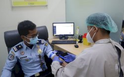 Cegah penyebaran Omicron, Rudenim Makassar Screening Pegawai dan PPNPN 