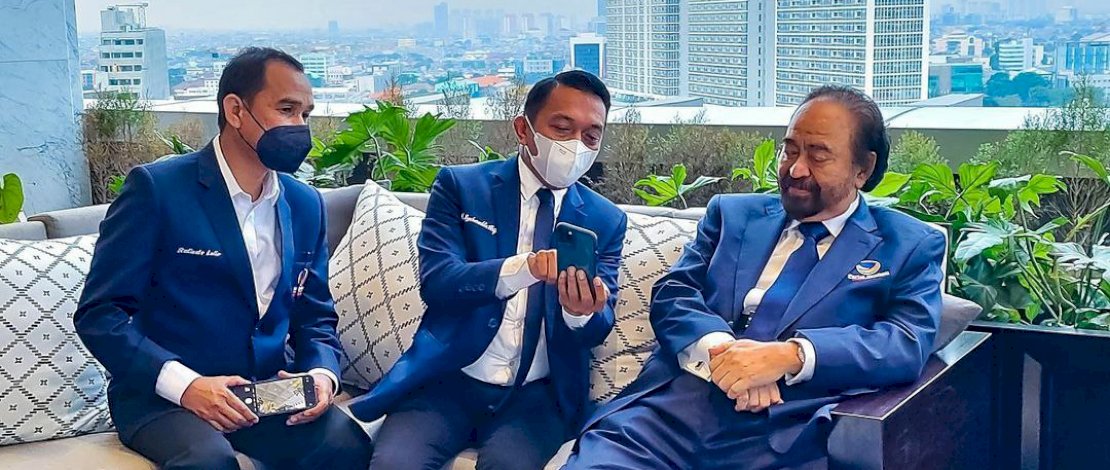 Launching NasDem Tower, Surya Paloh Sebut NasDem Sulsel Denyut Dinamika Partai NasDem