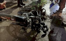 Bikin Onar di Pemukiman, Motor Milik Kelompok Geng Motor Dibakar Warga