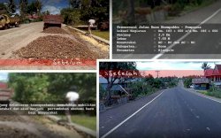 Rampung  99,1 Persen,  Ruas Waempubbu Pompanua Sudah Bisa Dinikmati Masyarakat