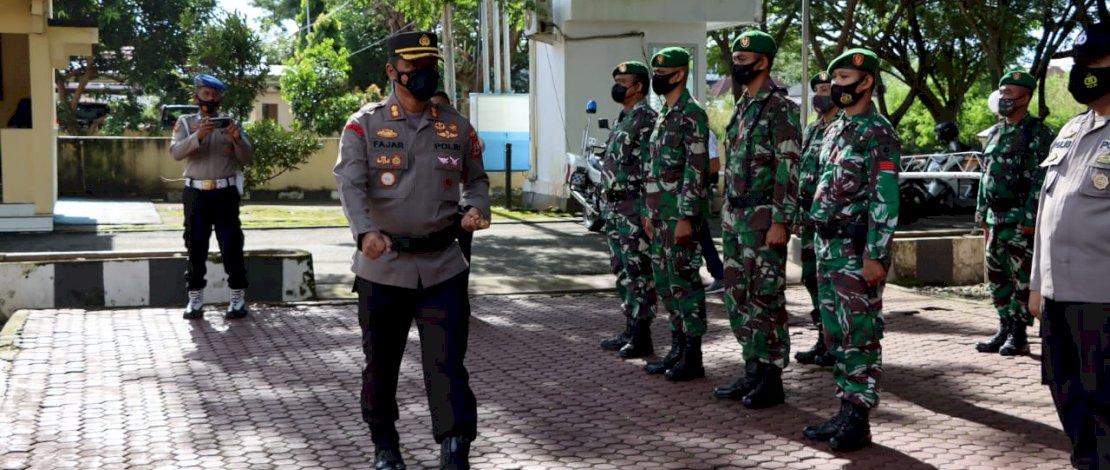 Gelar pasukan Polres Luwu Operasi Keselamatan 2022 Selama dipimpin Kapolres Luwu, AKBP Fajar Dani Susanto.